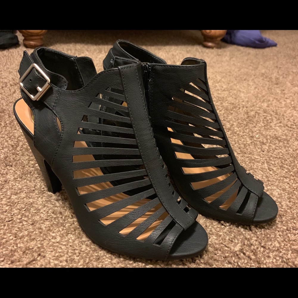 Black heels